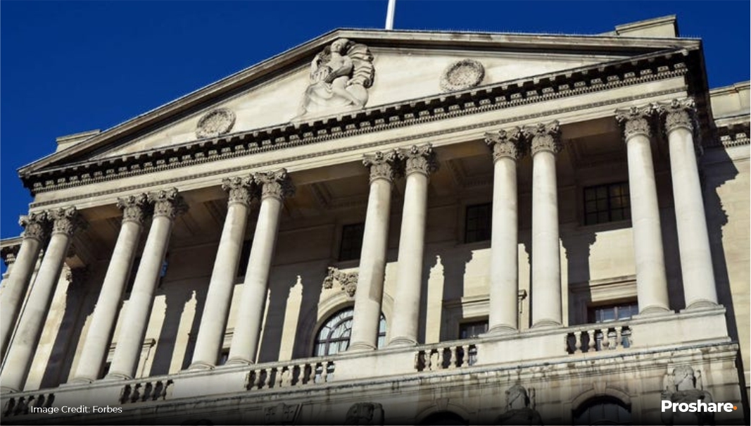 Bank of England Raises UK Interest Rates by Quarter Point to 4.25%
